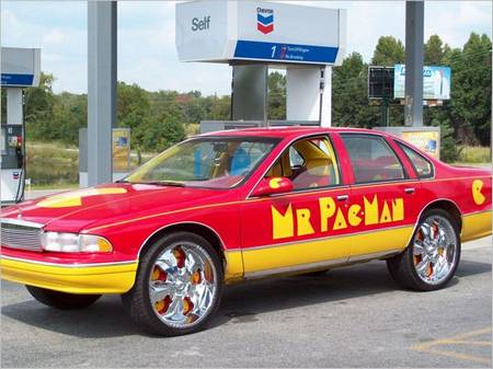 Mr.Pac-Man Chevrolet Car