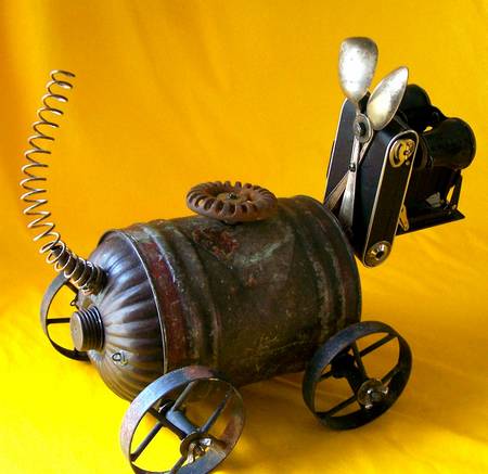 Steampunk Robot Dog