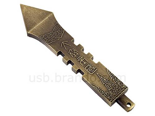 Chinese ancient bronze sword USB flash drive