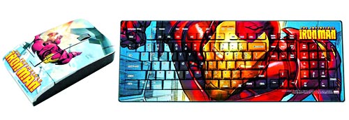 Keyscaper Marvel and Star Trek keyboard and wireless mouse