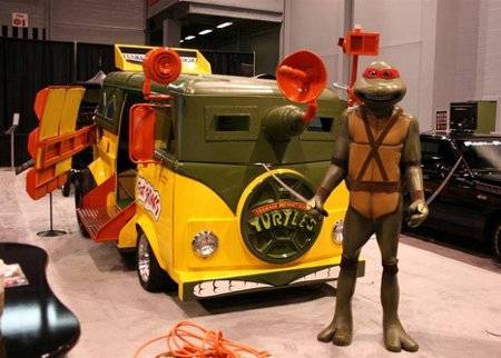 Teenage Mutant Ninja Turtles Van Arrived Gadgetsin Teenage Mutant Ninja Turtles Van Arrived Gadgetsin