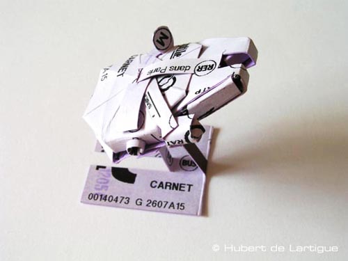 subway tickets Origami Star Wars Artifacts
