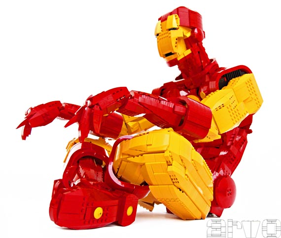lego man. Apparently this Iron Man LEGO