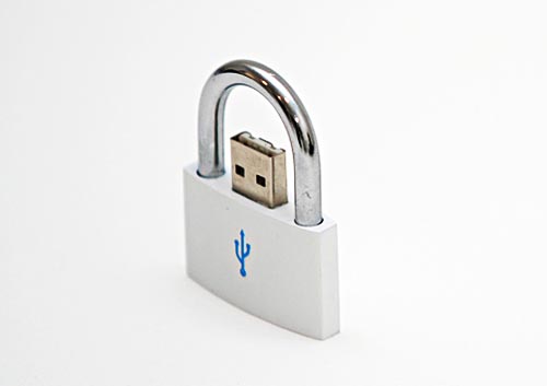 Real hardware encryption USB flash drive
