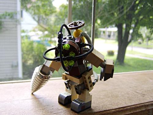 LEGO Big Daddy from Bioshock