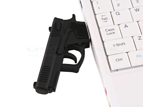 gun-shaped USB flash drive