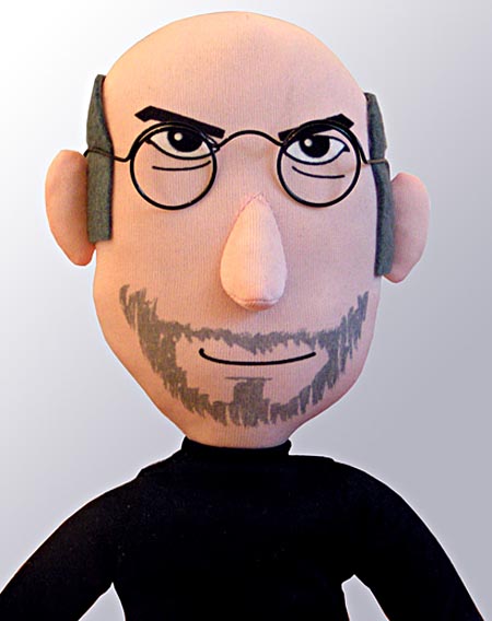 Steve Jobs Plush Doll