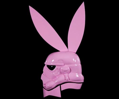 Bunny Stormtrooper Helmet Called Mr Pink