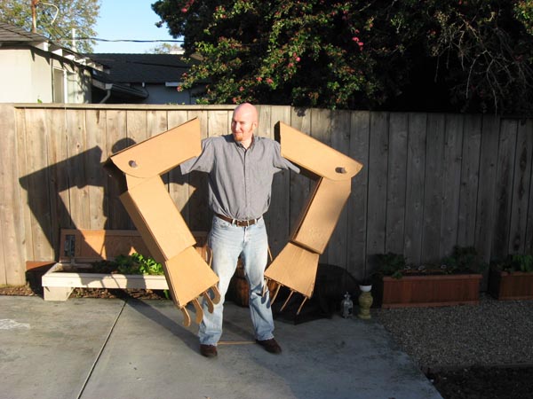 Amazing Giant Cardboard Robot