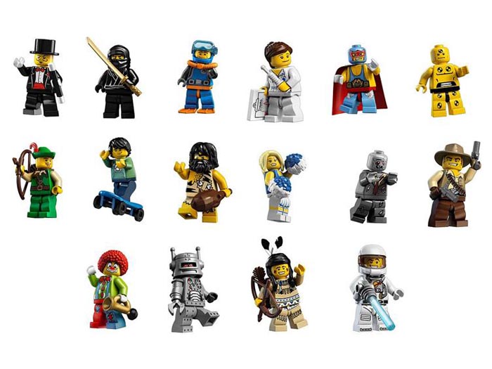 Collect all 16 LEGO Minifigures in 8683 Series - Gadgetsin