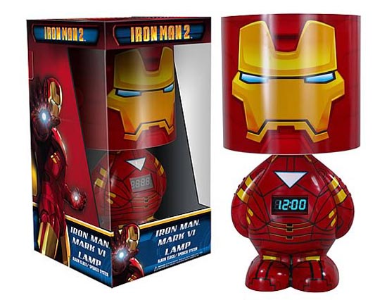 Funko Iron Man 2 Clock Lamp with Speaker also Available