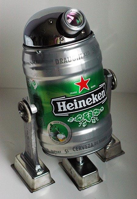 Heineken Star Wars R2-D2 Robot