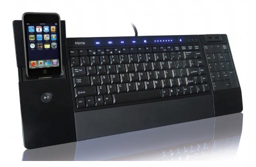 iHome iConnect Computer Keyboard also for iPhone and iPod