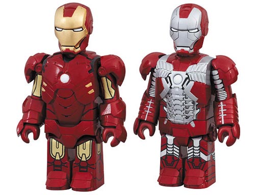 Iron Man 2 Kubrick Figures Gadgetsin