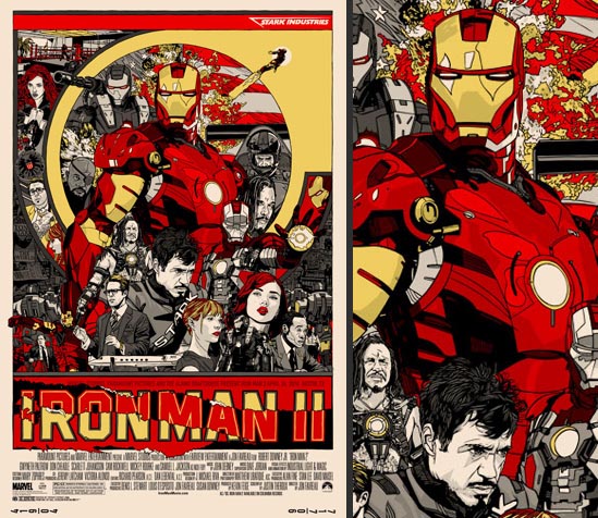 Iron Man 2, we're all ready including cream paper