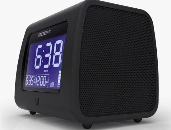 Moshi Voice Controlled Digital Clock Radio Gadgetsin Moshi Voice Controlled Digital Clock Radio Gadgetsin