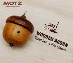 Motz Handcrafted Wooden Tiny Speaker