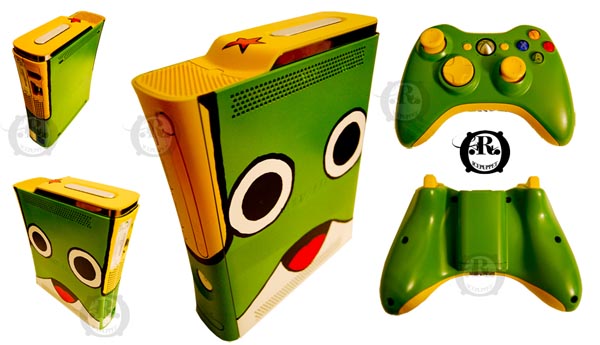 Custom Xbox 360 Game Console by ricepuppet