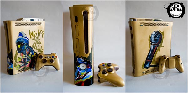 Custom Xbox 360 Game Console by ricepuppet
