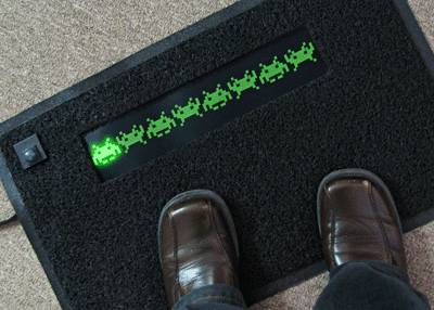 Space Invaders Doormat