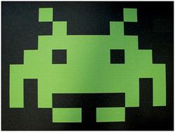 Space Invaders Lamp Shade