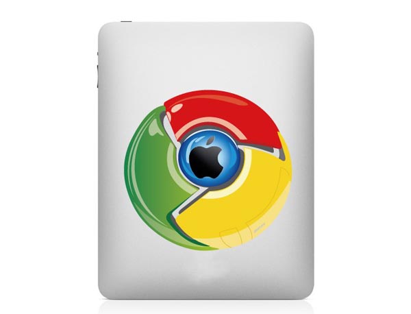 Google Chrome Logo iPad Decal