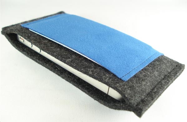 Handmade iPhone 4 Sleeve with Slim Pocket