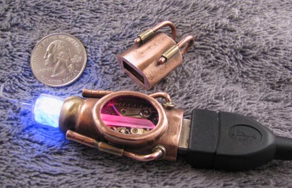 Steampunk USB Flash Drives by steamworkshop