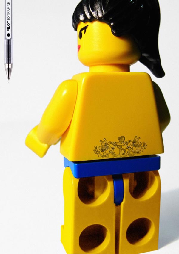 Tattoo LEGO Minifigures