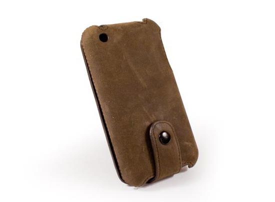 Tuff-Luv Saddleback iPhone 4 Leather Case