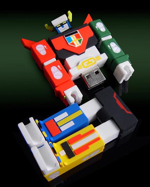 Voltron Robot Figure USB Flash Drive