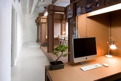 Nothing's Eco-friendly Office by Cardboard Boxes