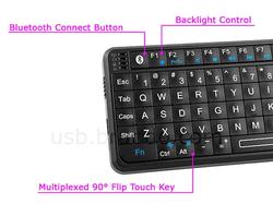 Rii Mini Wireless Bluetooth Keyboard with Touchpad