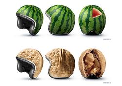 Creative Motorcycle Helmets by GOOD