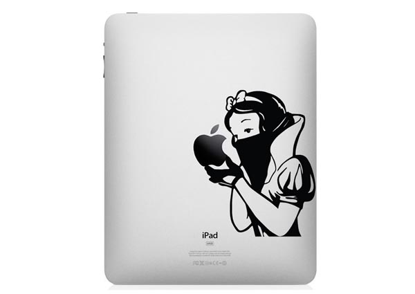 Four Snow White iPad Decals for Your Fairy Tale Dream