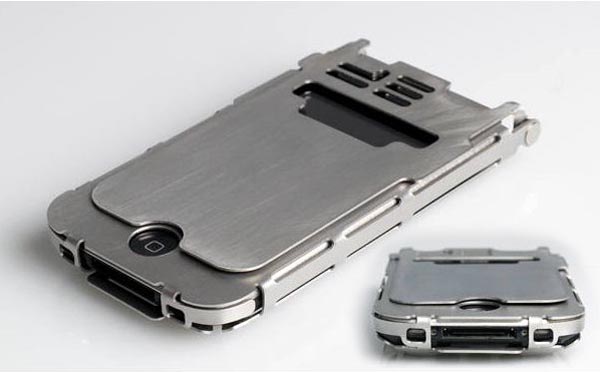 Handmade Metal iPhone 4 Case by Ryan Glasgow