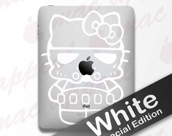 Hello Kitty Stormtrooper iPad Decal