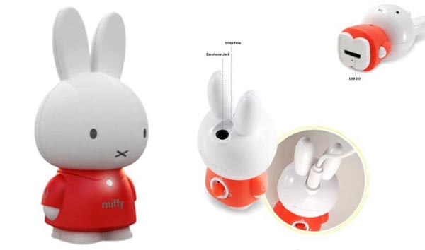 Miffy MP3 Player and Docking Station with Speaker