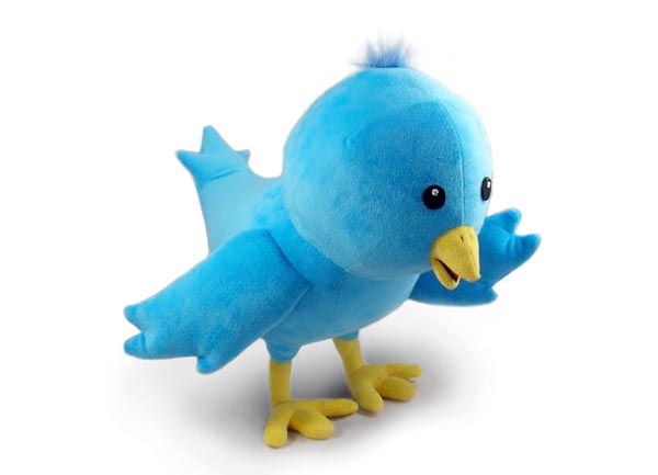Twitter Bird Plush Toy