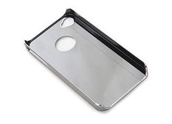 Case-Mate Chrome iPhone 4 Case with Mirror Screen Protector