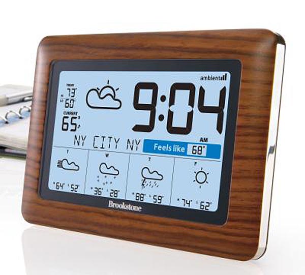 WeatherCast Wireless Weather Station and Clock