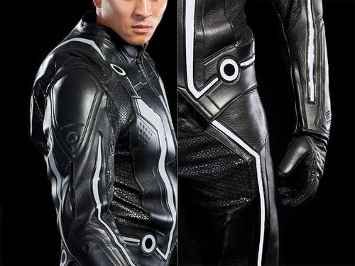 Limited Edition Tron Legacy Leather Motorcycle Suit