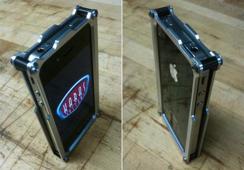 KarasKustoms Machined Metal iPhone 4 Case