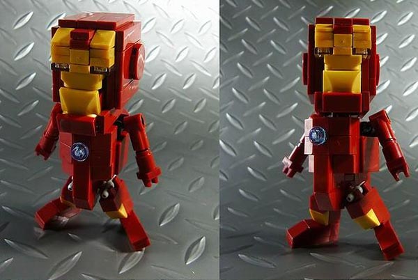 Cute LEGO Iron Man Gadgetsin