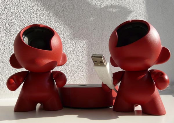 Handmade Munny Doll Speakers