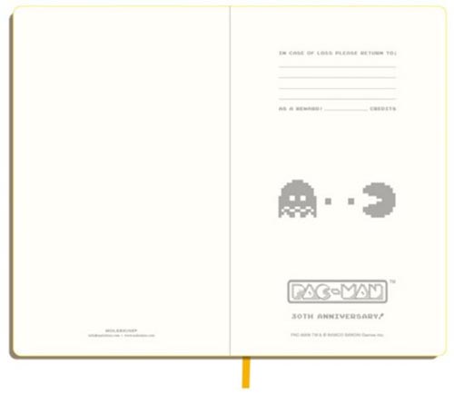 Limited Edition Pacman Moleskine Notebooks