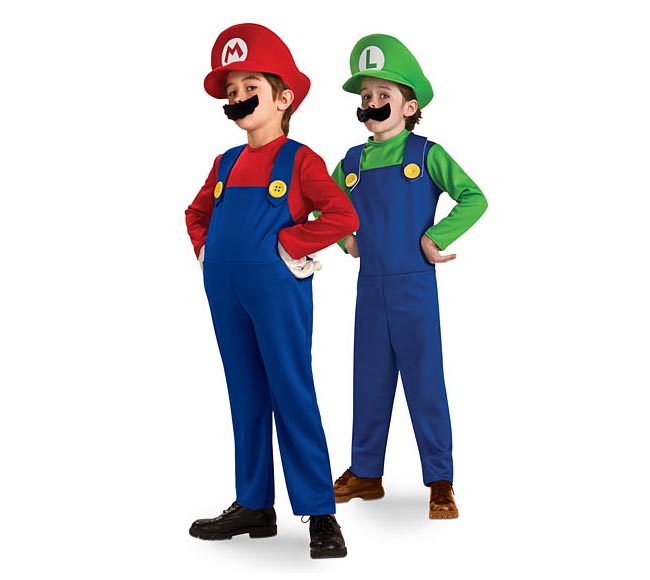 Super Mario and Luigi Costumes