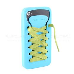 PlayHello iShoes iPhone 4 Case with Colorful Lace