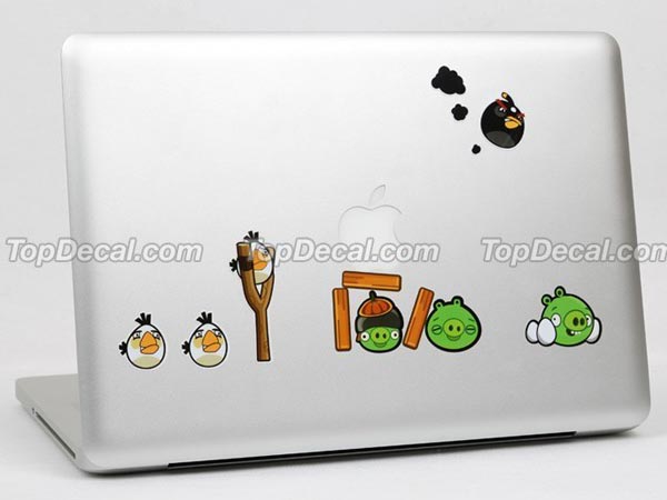 Angry Birds MacBook Sticker