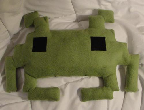 Space Invaders Decorative Pillow for Your Space Dream